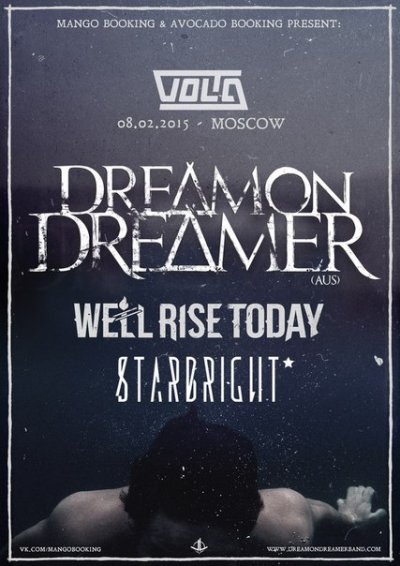 08.02.2015 - Москва - Volta - Dream On, Dreamer, We'll Rise Today, Starbright, The Walls We Weaken