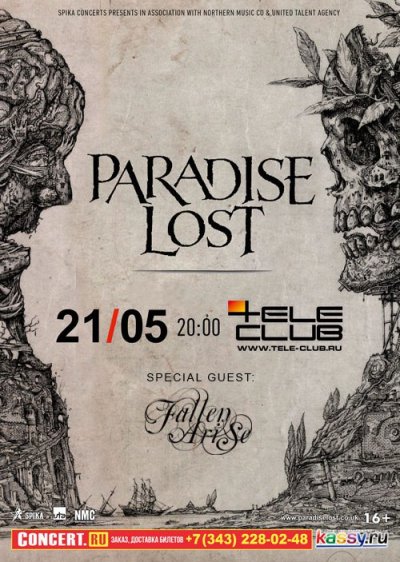 21.05.2017 - Tele-Club - Paradise Lost, Fallen Arise