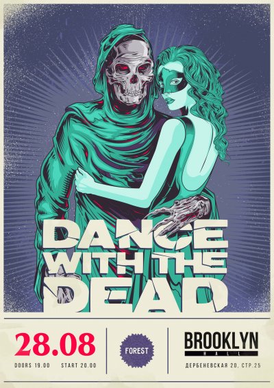 28.08.2017 - Brooklyn Hall - Dance With The Dead