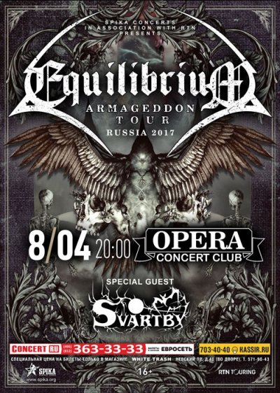 08.04.2017 - Opera Concert Club - Equilibrium, Svartby