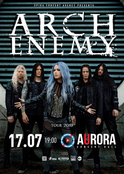 17.07.2019 - Aurora Concert Hall - Arch Enemy