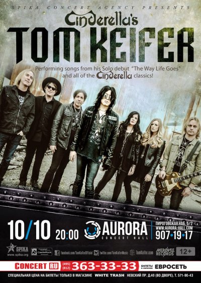 10.10.2015 - Aurora Concert Hall - Cinderella&#039;s Tom Keifer