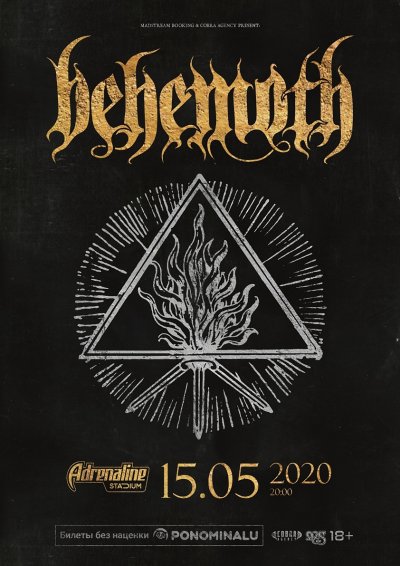 15.05.2020 - Adrenaline Stadium - Behemoth