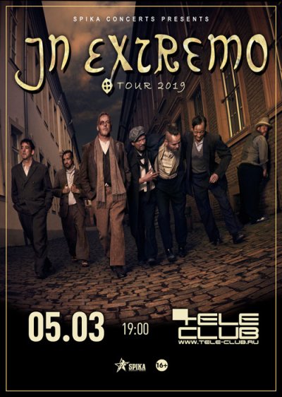 05.03.2019 - Tele-Club - In Extremo