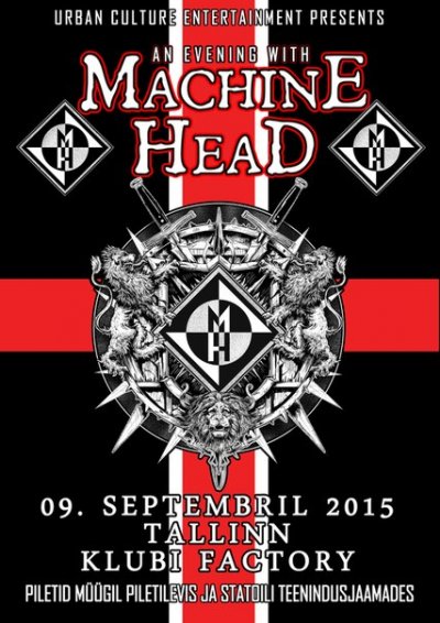 09.09.2015 - Таллин, Эстония - Factory - Machine Head