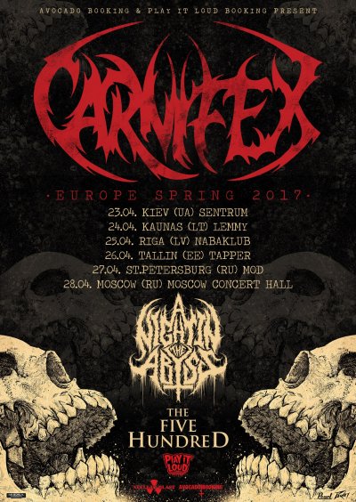 Carnifex вернутся в Россию в апреле