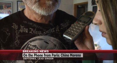 Чино Морено: "Я хочу увезти свою семью из Парижа как можно скорее"