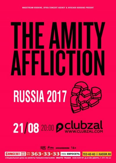 21.08.2017 - Club Zal - The Amity Affliction