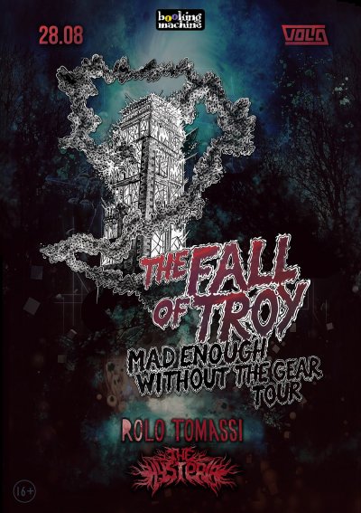 28.08.2015 - Volta - The Fall Of Troy, Rolo Tomassi, The Hysteria