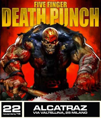 Five Finger Death Punch отменили концерт из-за угрозы теракта