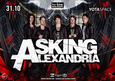 31.10.2015 - Yotaspace - Asking Alexandria