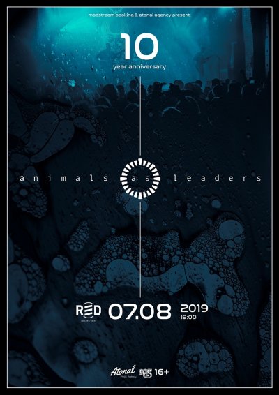 07.08.2019 - Red - Animals As Leaders