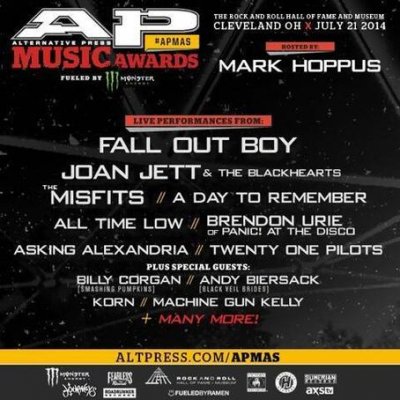 Выступления на Alternative Press Music Awards 2014