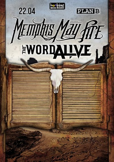 22.04.2014 - Plan B - Memphis May Fire, The Word Alive