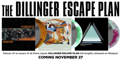 The Dillinger Escape Plan переиздают первые альбомы на виниле
