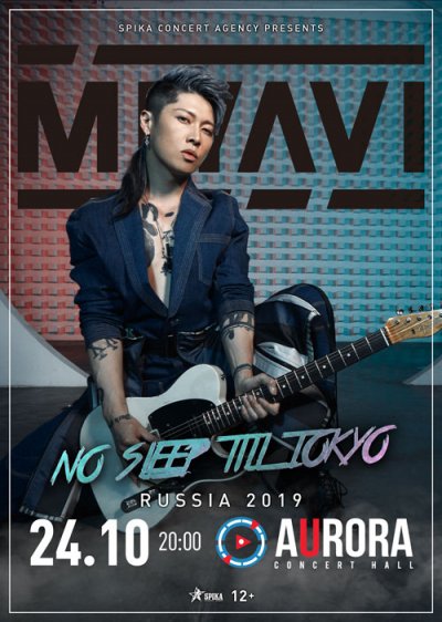 24.10.2019 - Aurora Concert Hall - Miyavi